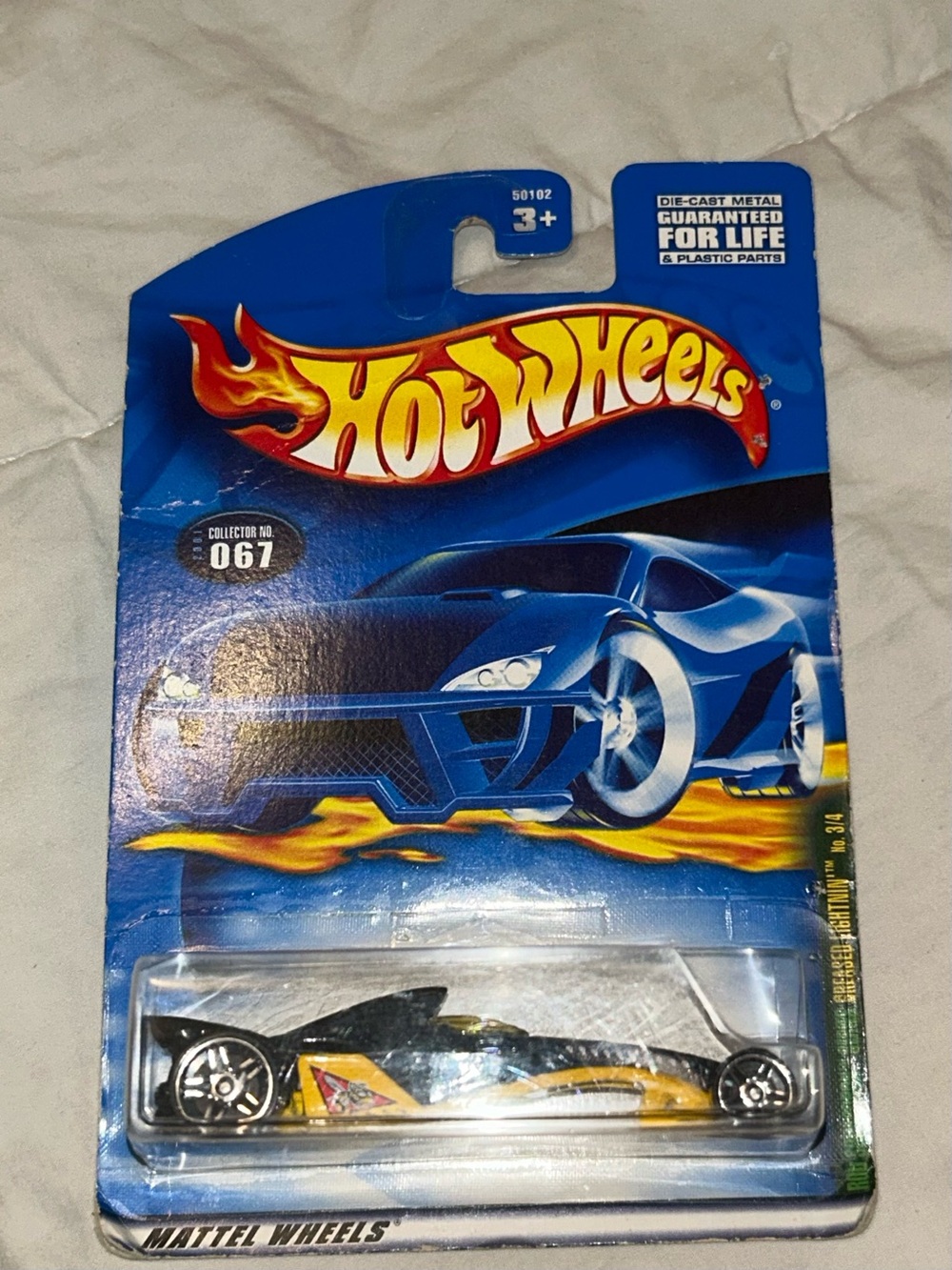 2000 Hot Wheels #067 Greased Lightning 3/4 Rod Squadron Series